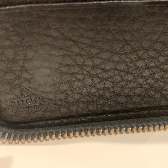Black Gucci Soho Zip Wallet - Picture 3 of 3